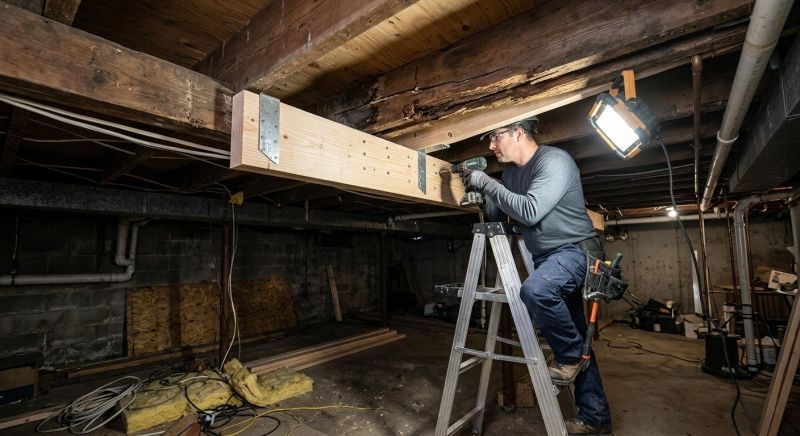 Joist Repair Service in Wilmington, NC