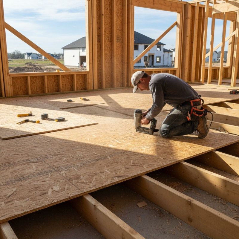 Plywood Flooring Installation