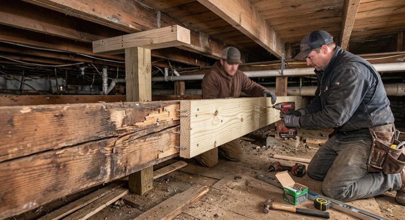 Roof Joist Repair in Kansas City, KS