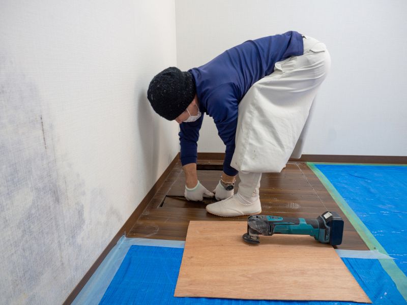 Squeaking Floor Repair